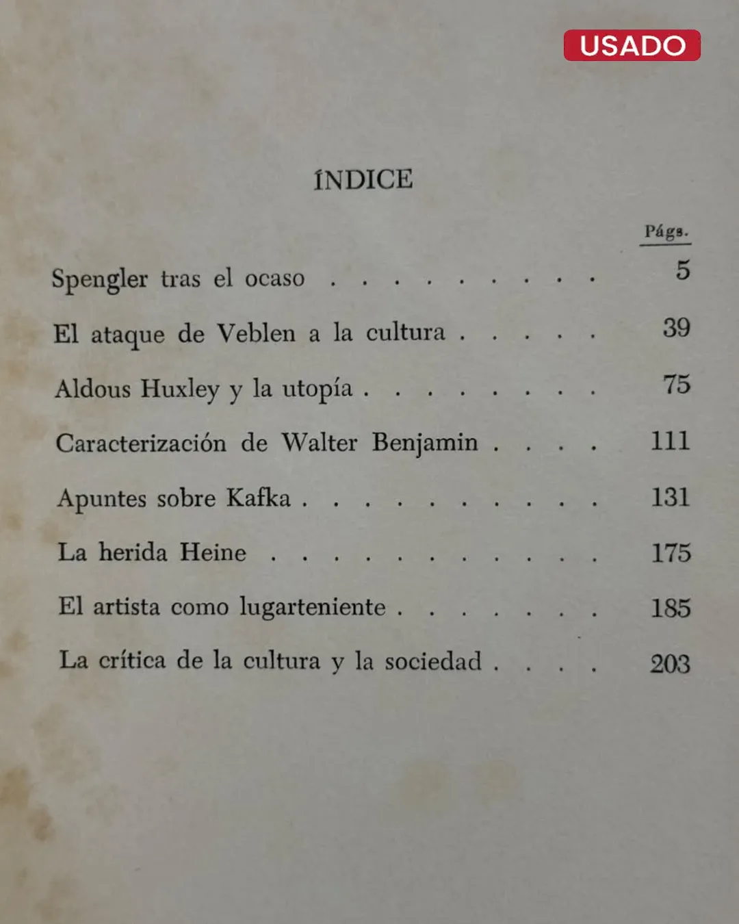 CRÍTICA CULTURA Y SOCIEDAD - Imagen 3