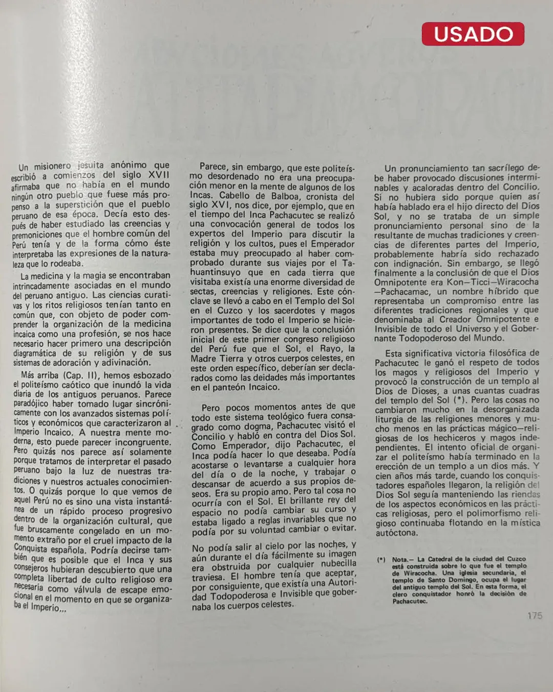 DIOSES Y ENFERMEDADES (LA MEDICINA EN EL ANTIGUO PERÚ) - Imagen 3