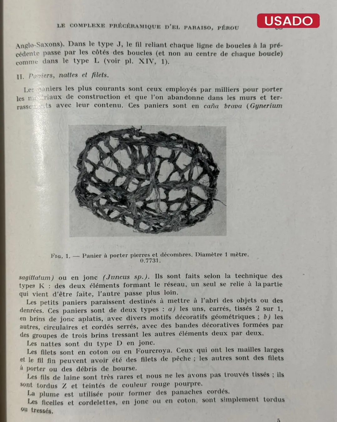 LE COMPLEXE PRÉCÉRAMIQUE D'EL PARAISO (PÉROU) (TEXTO EN FRANCÉS) - Imagen 2