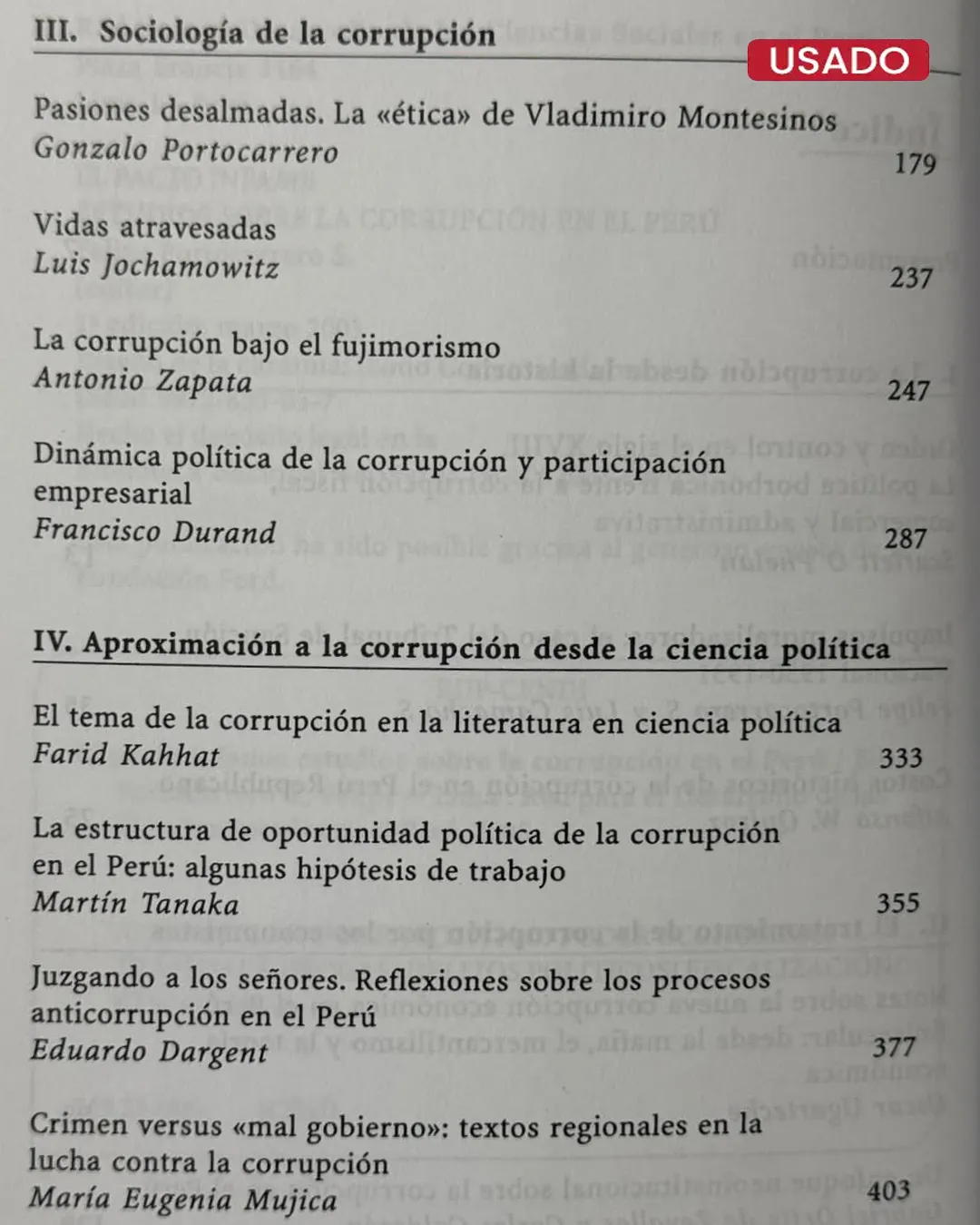 EL PACTO INFAME. ESTUDIOS SOBRE LA CORRUPCIÓN EN EL PERÚ - Imagen 3
