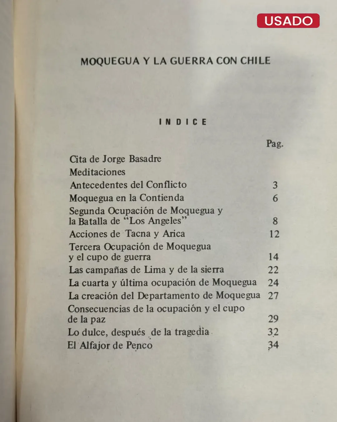MOQUEGUA Y LA GUERRA CON CHILE - Imagen 2