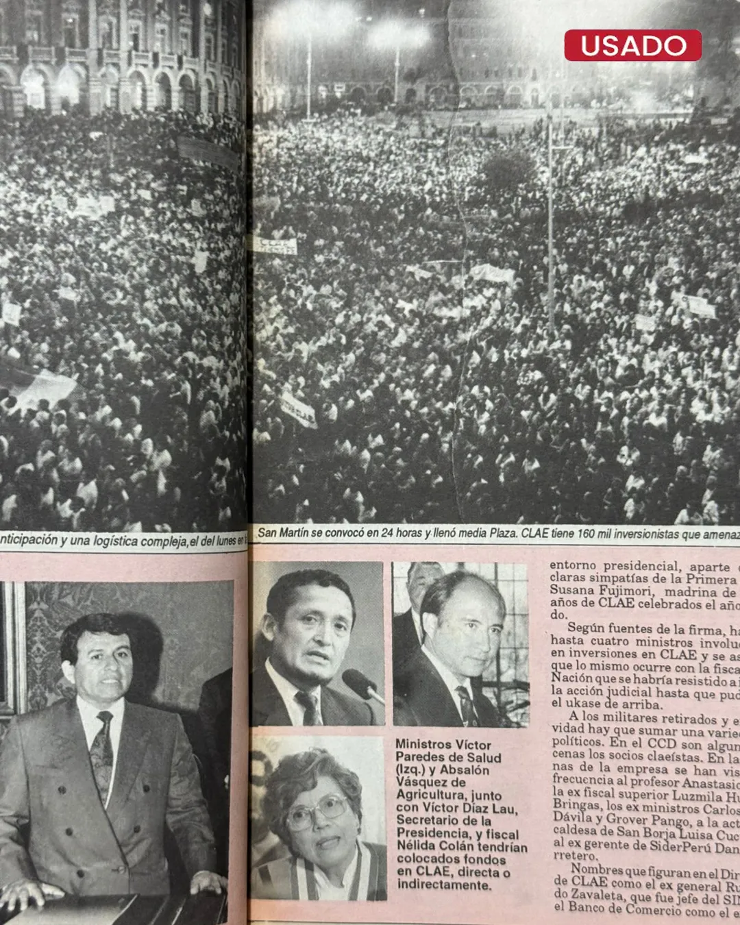 CARETAS – 6 DE MAYO 1993 - Nº 1260 - Imagen 2