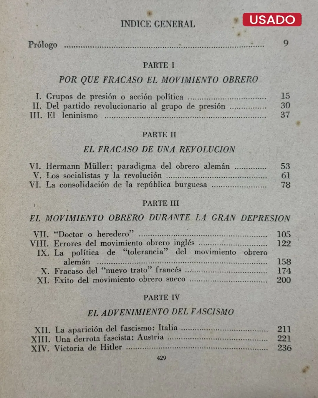LA TRAGEDIA DEL MOVIMIENTO OBRERO - Imagen 2
