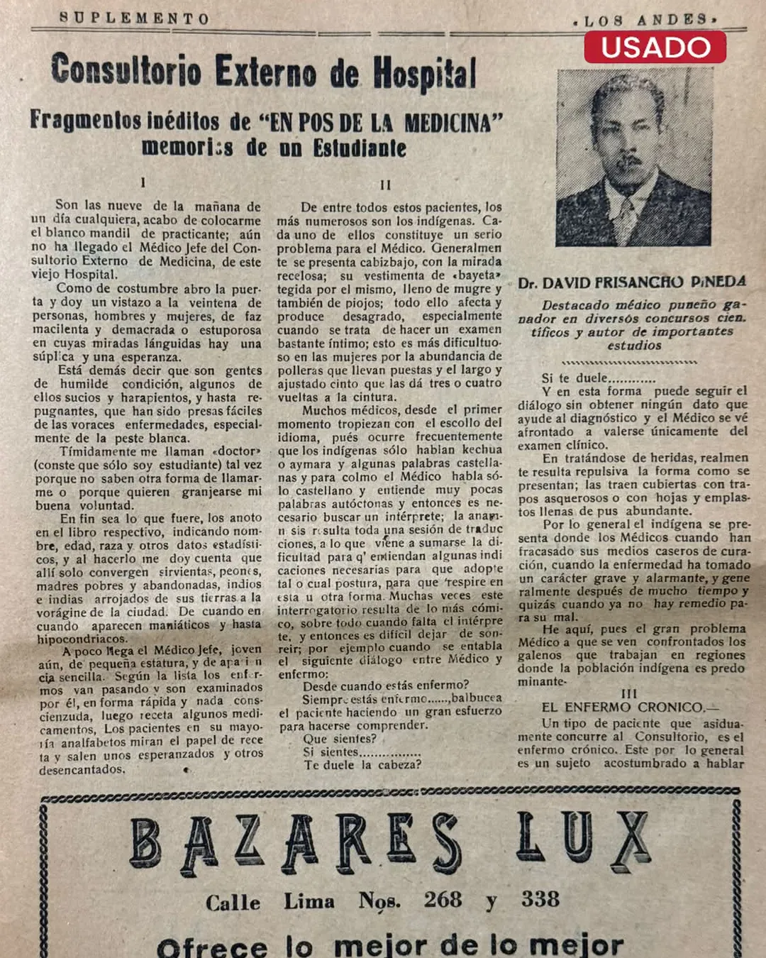 LOS ANDES (SUPLEMENTO Nº 4) - Imagen 3