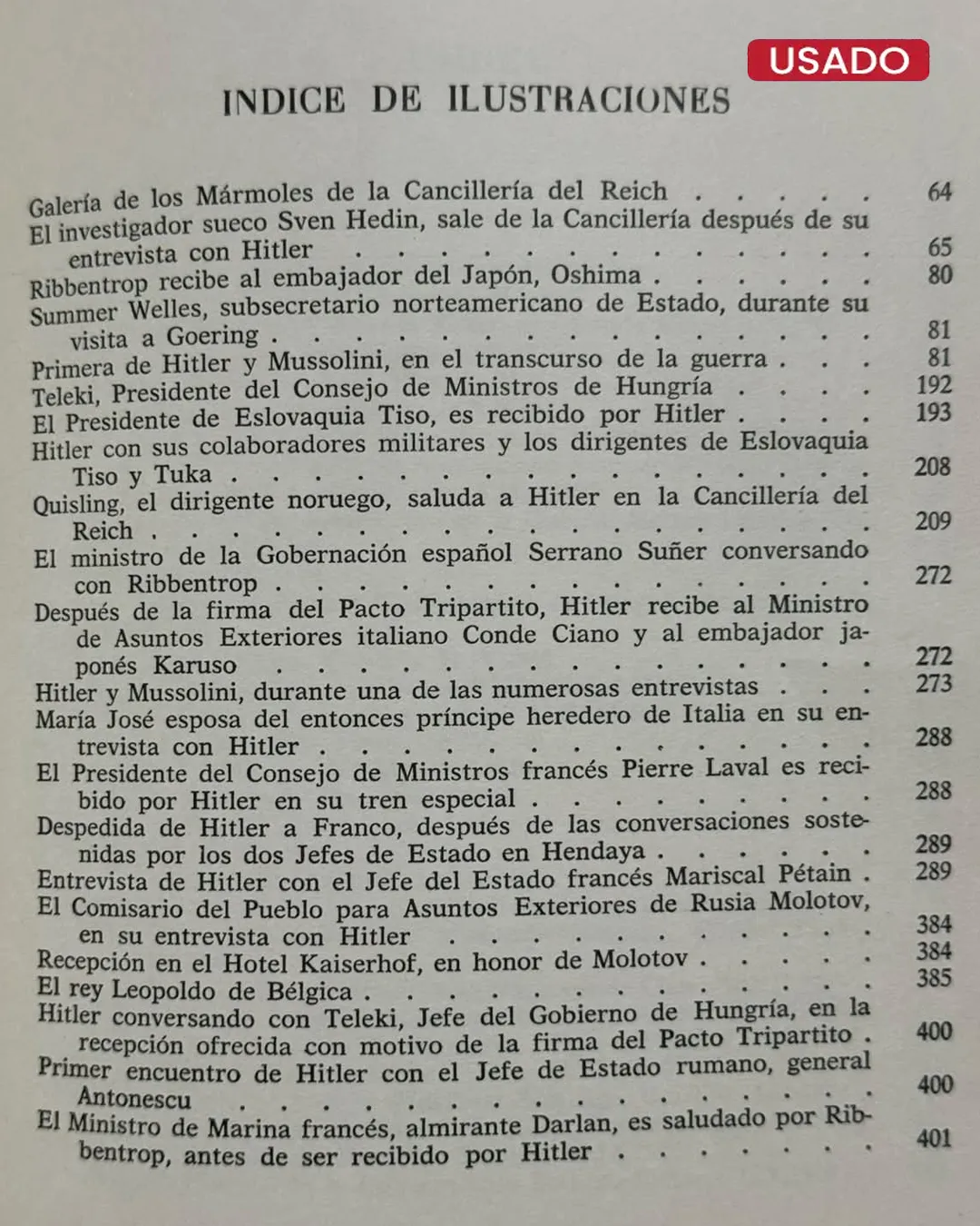 ESTADISTAS Y DIPLOMÁTICOS CON HITLER - Imagen 4