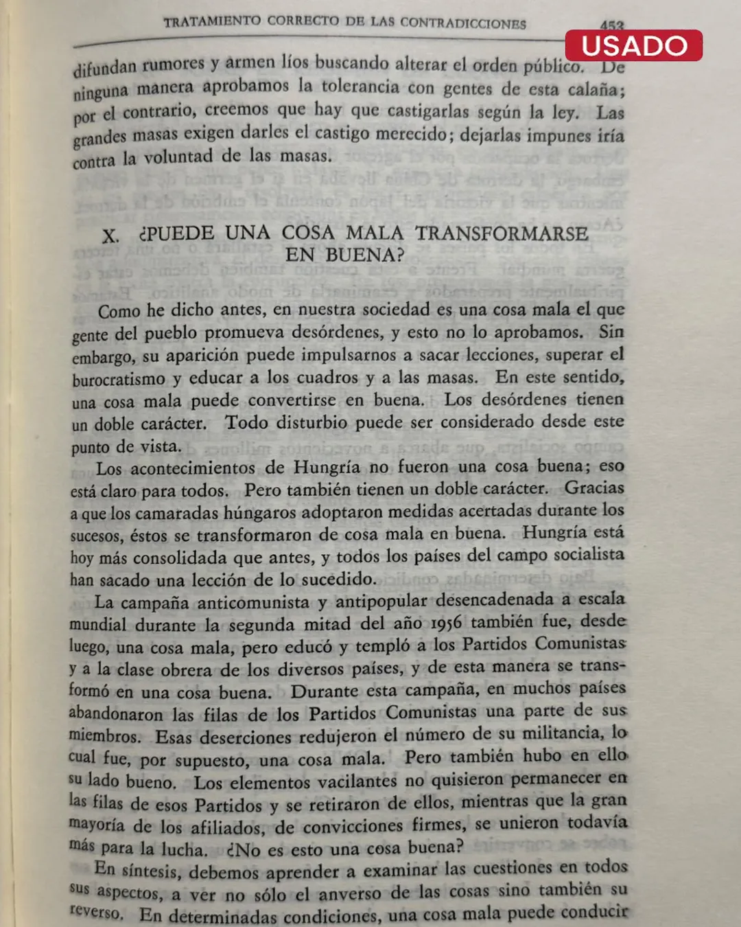 OBRAS ESCOGIDAS DE MAO TSE-TUNG (5 TOMOS) - Imagen 8