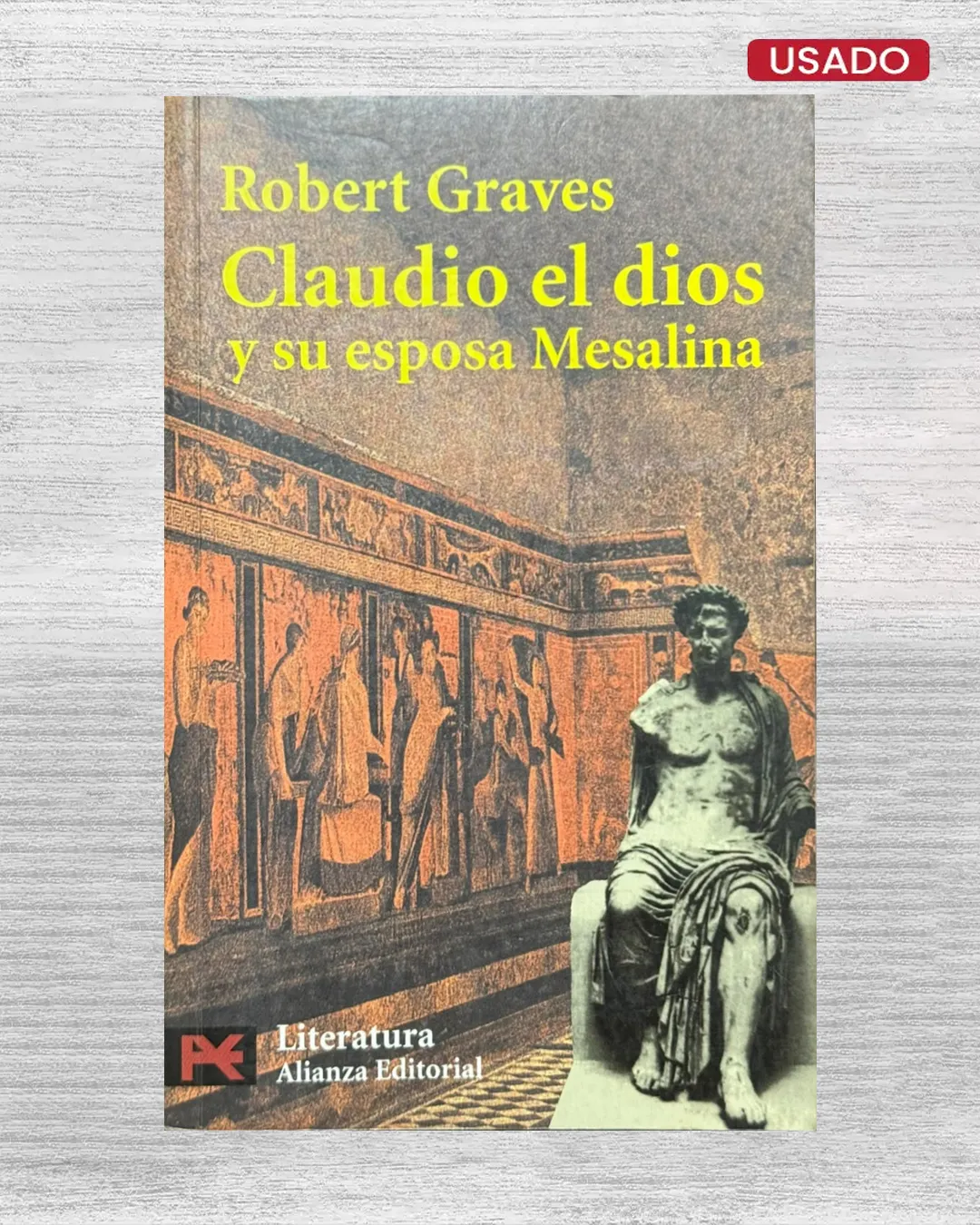 CLAUDIO EL DIOS Y SU ESPOSA MESALINA