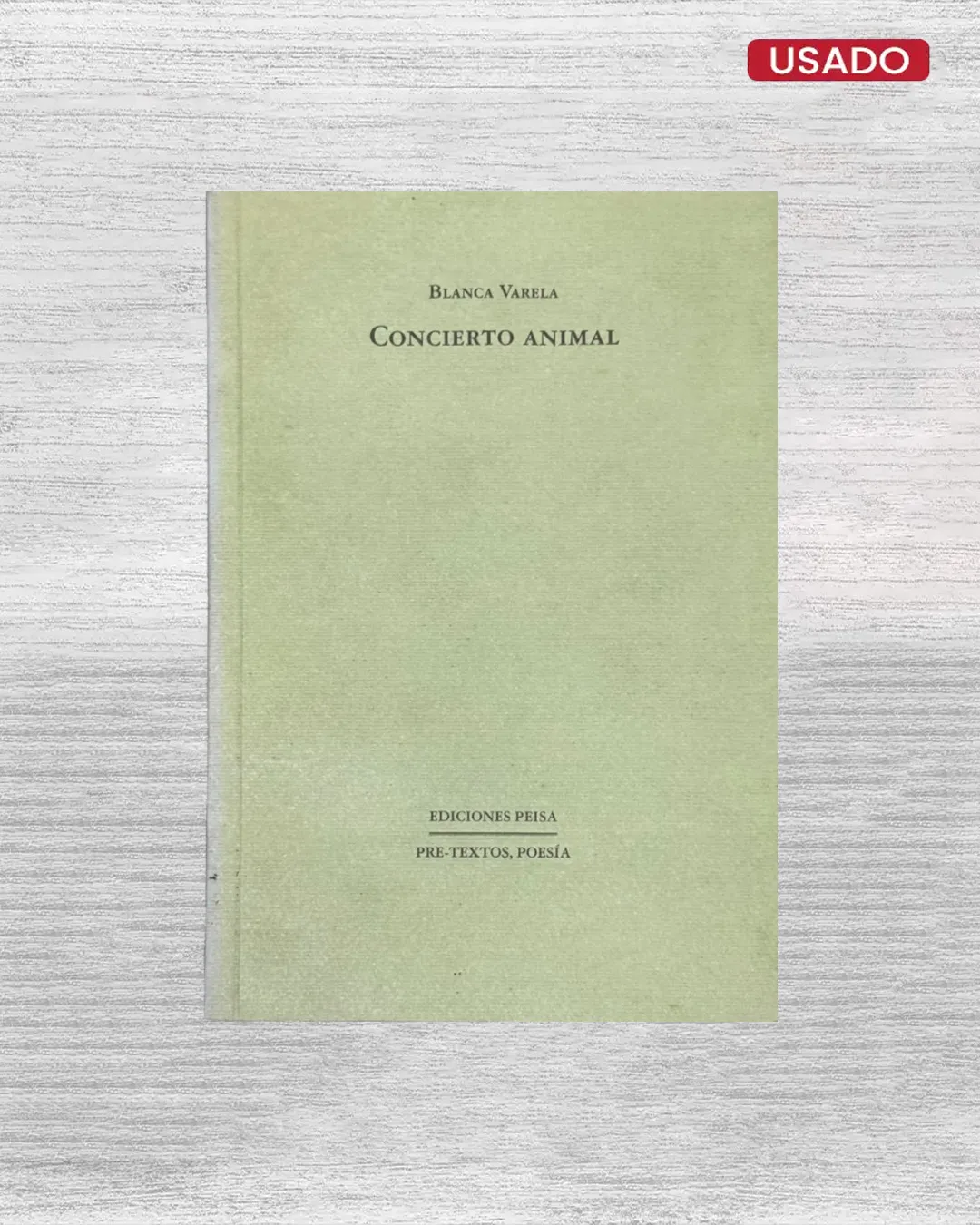 CONCIERTO ANIMAL (PRIMERA EDICION)