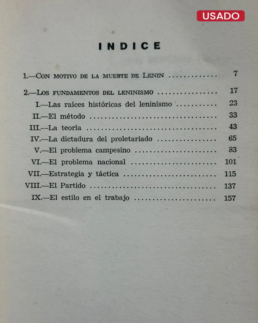 LOS FUNDAMENTOS DEL LENINISMO - Imagen 2