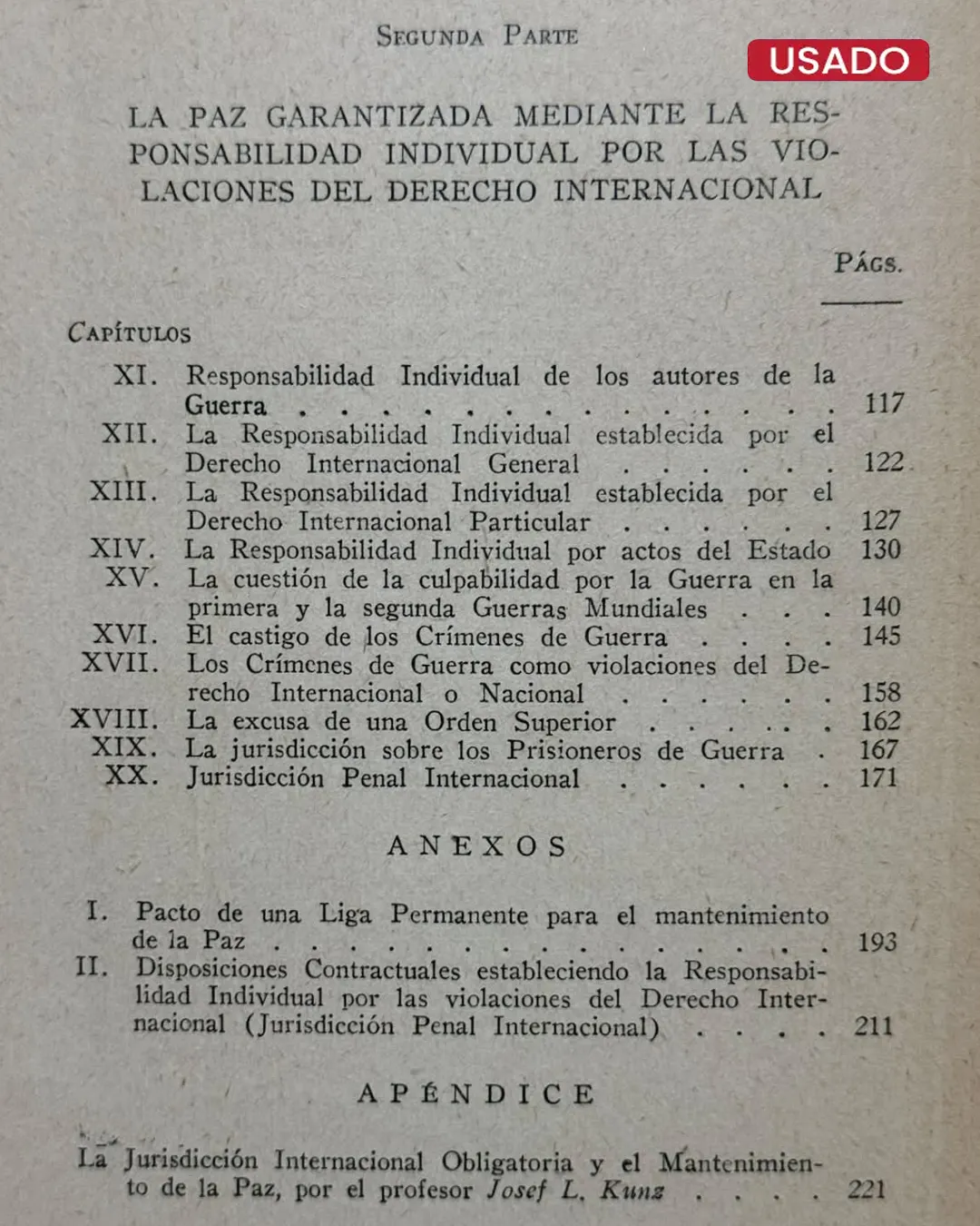 LA PAZ POR MEDIO DEL DERECHO - Imagen 2