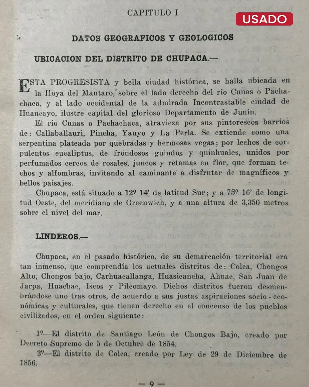 CHUPACA. ESTUDIO MONOGRÁFICO - Imagen 2