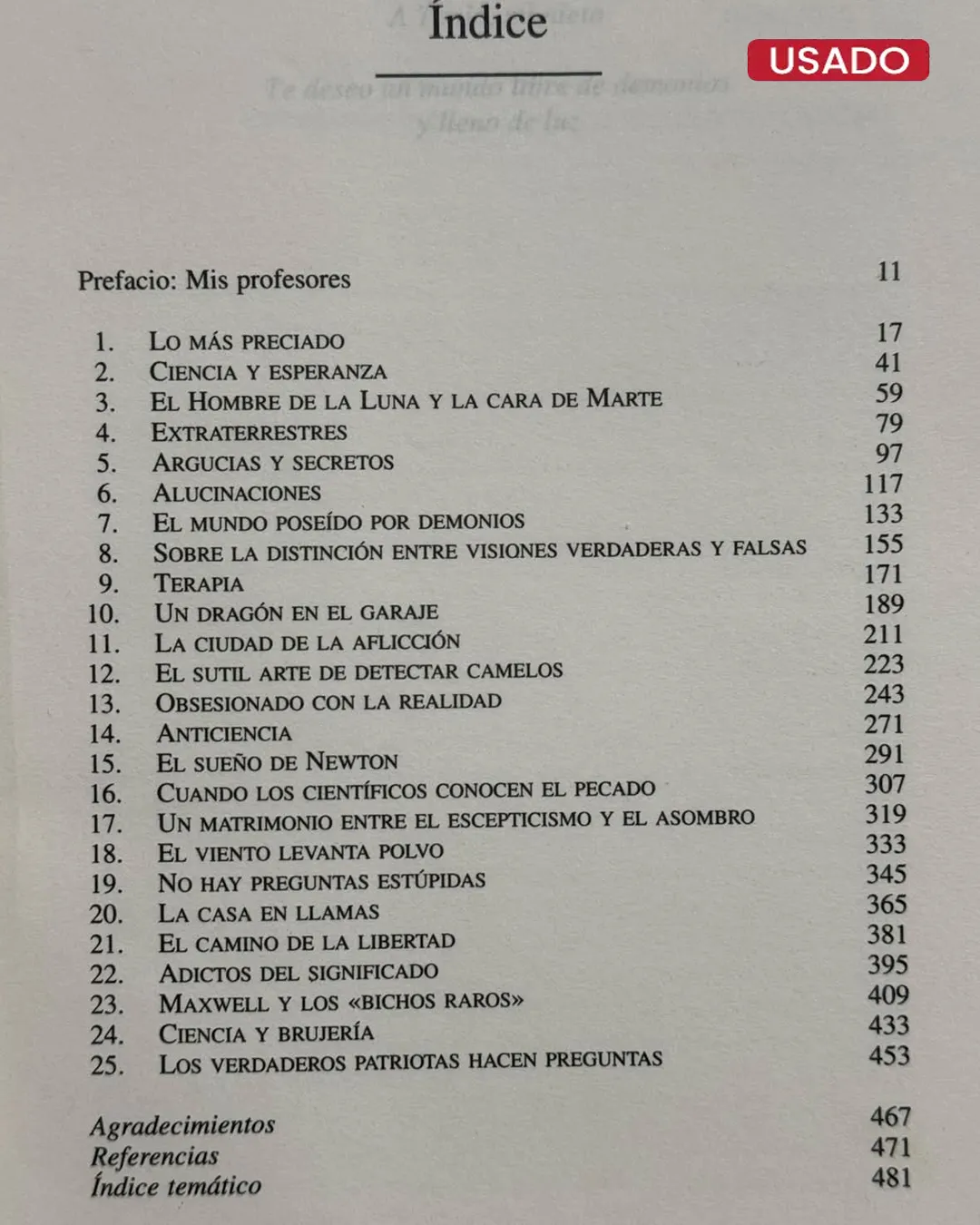 EL MUNDO Y SUS DEMONIOS. LA CIENCIA COMO UNA LUZ EN LA OSCURIDAD - Imagen 2