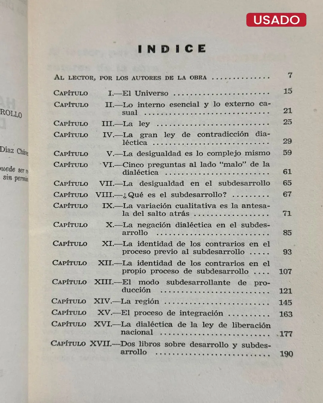 HACIA UNA DIALÉCTICA DEL SUBDESARROLLO - Imagen 2