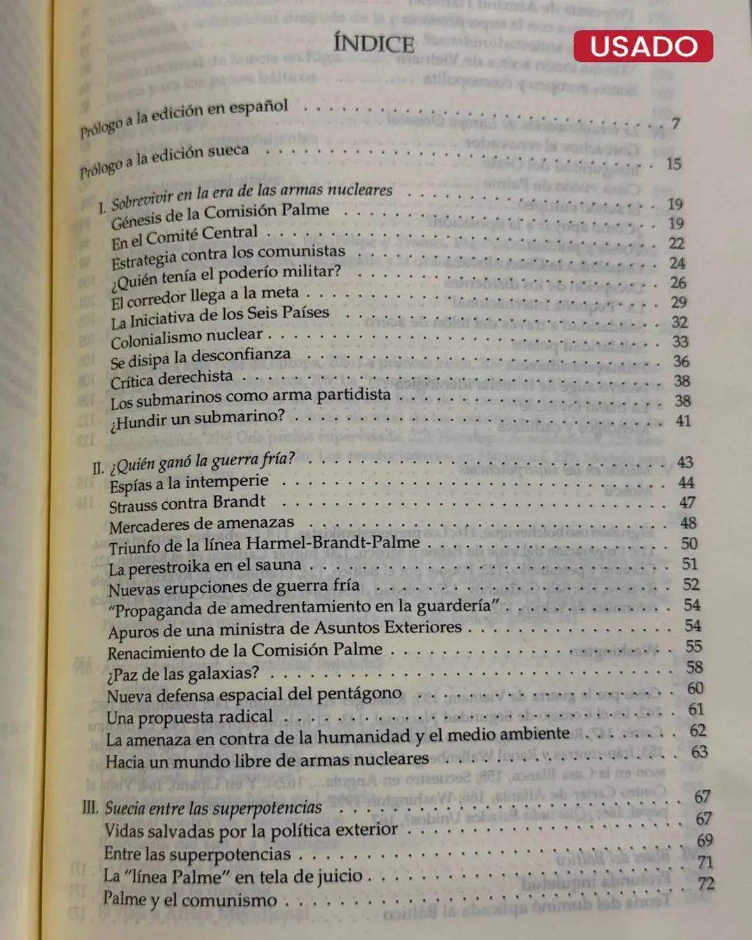 ESCILA Y CARIBDIS: OLOF PALME, LA GUERRA FRÍA Y EL POSCOMUNISMO - Imagen 2