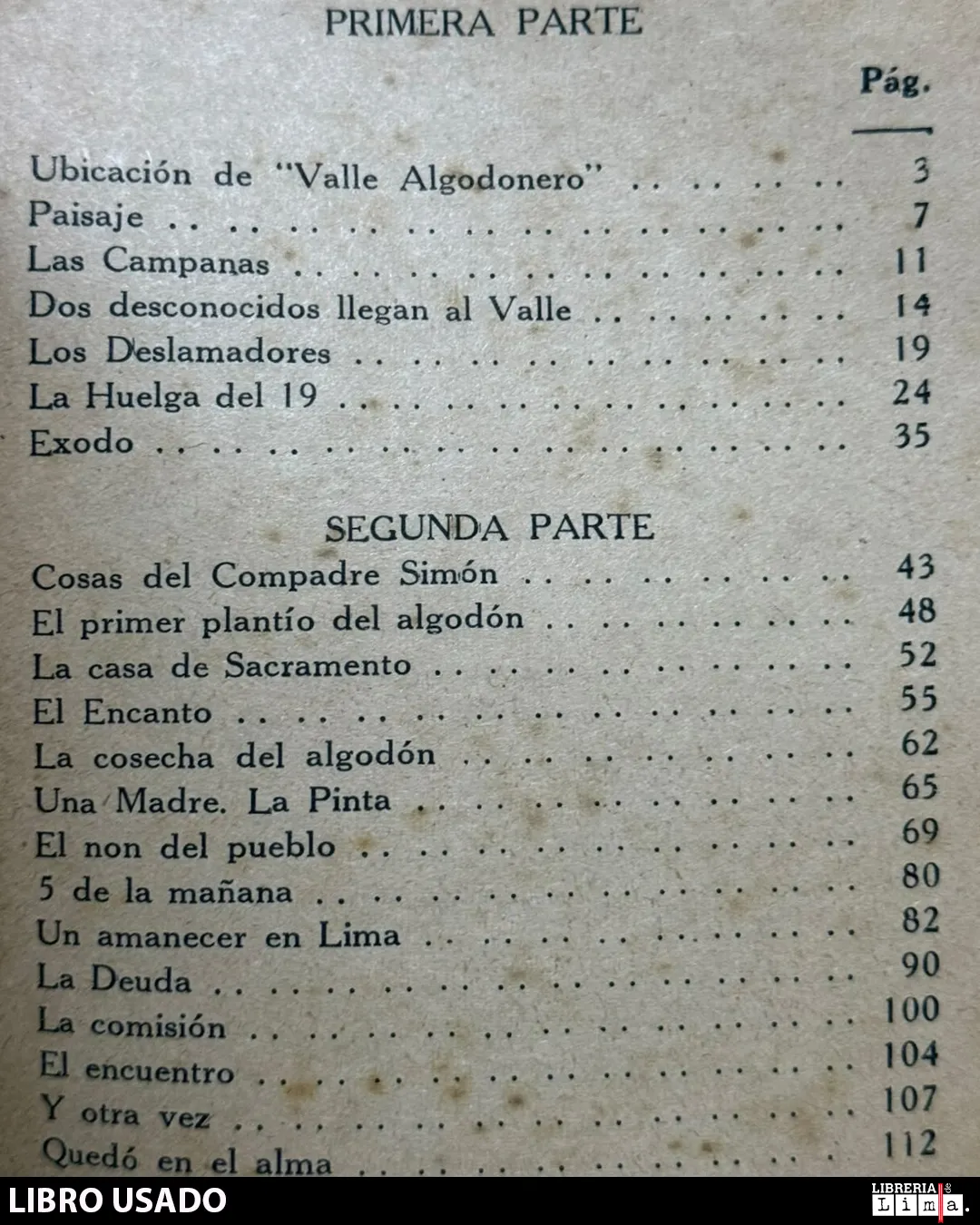 VALLE ALGODONERO; HISTORIA DE UN VALLE DE LA COSTA PERUANA - Imagen 2