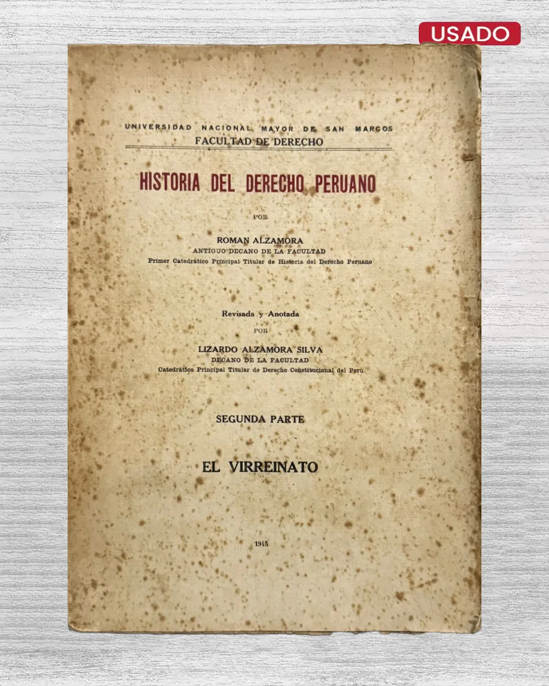HISTORIA DEL DERECHO PERUANO (SEGUNDA PARTE)