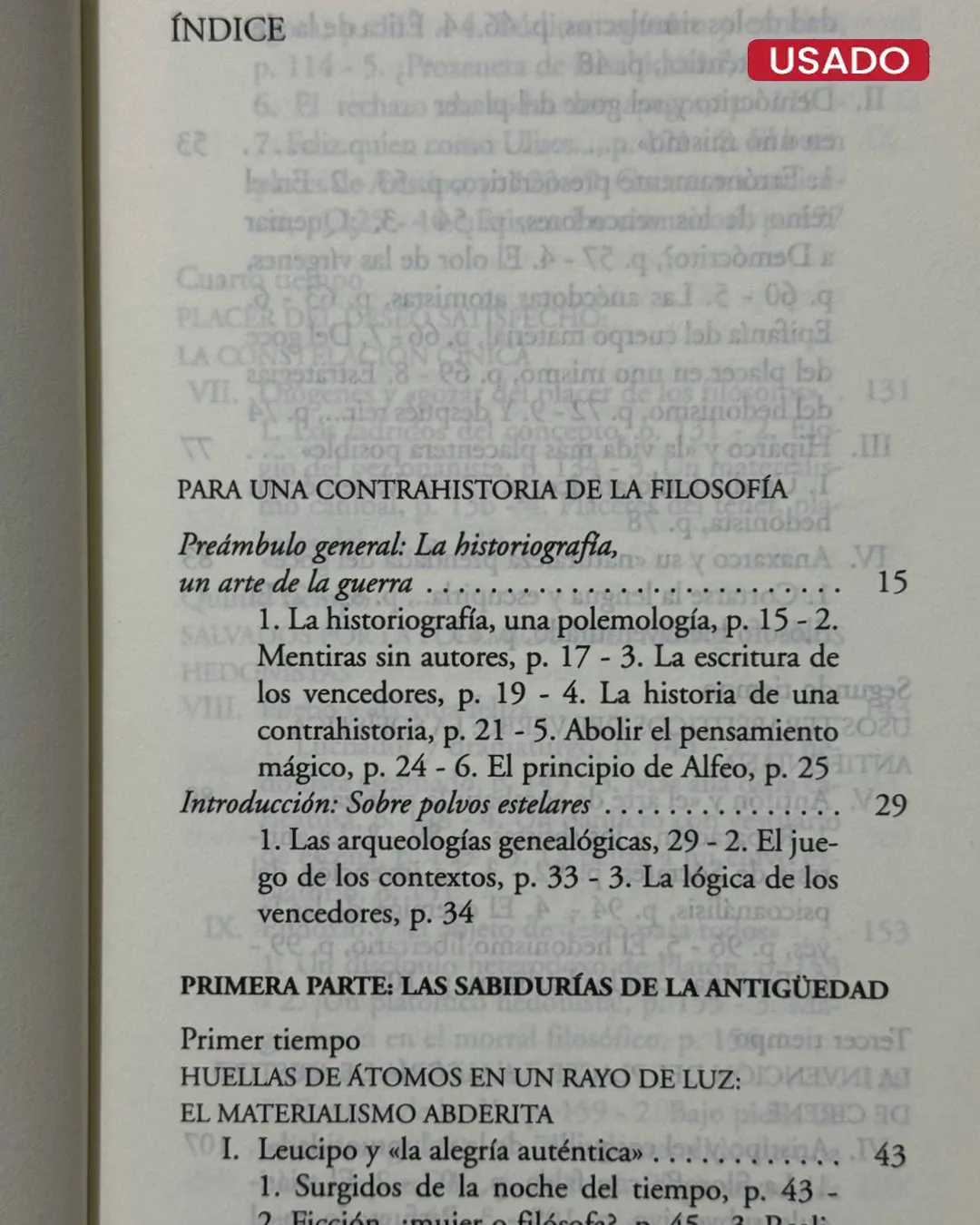 LAS SABIDURIA DE LA ANTIGUEDAD. CONTRAHISTORIA DE LA FILOSOFIA, I - Imagen 2