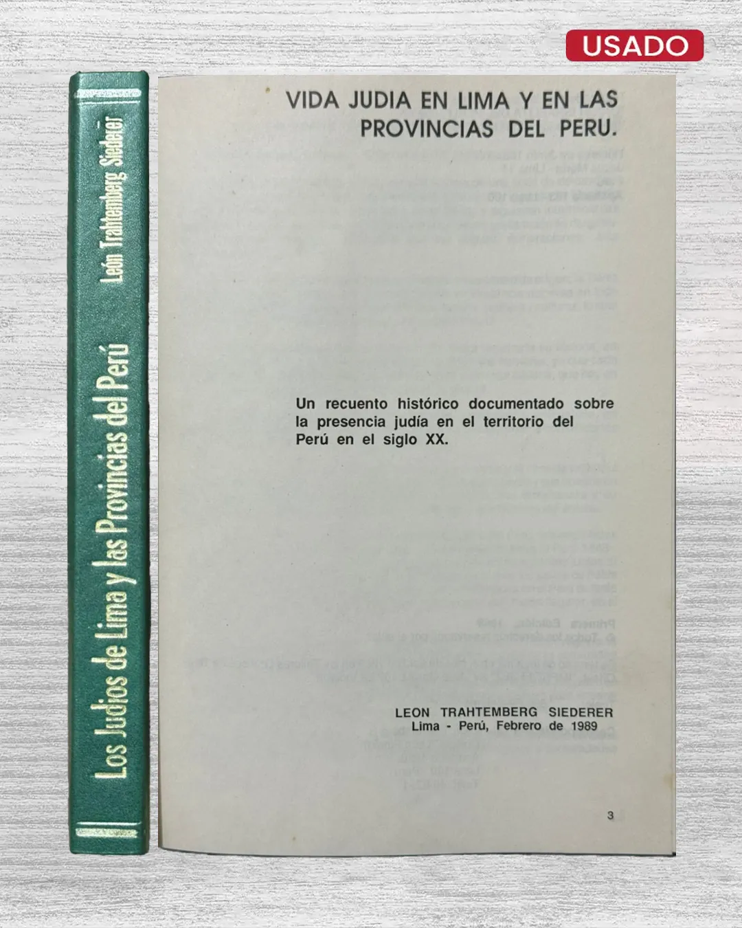 LOS JUDIOS DE LIMA Y LAS PROVINCIAS DEL PERU