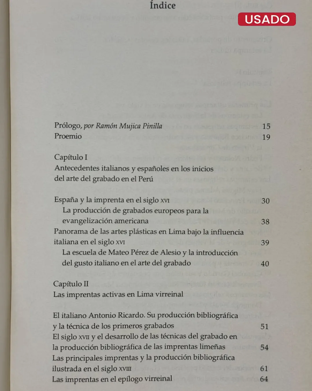 EL GRABADO EN LIMA VIRREINAL. DOCUMENTO HISTORICO Y ARTISTICO (SIGLOS XVI AL XIX) - Imagen 2