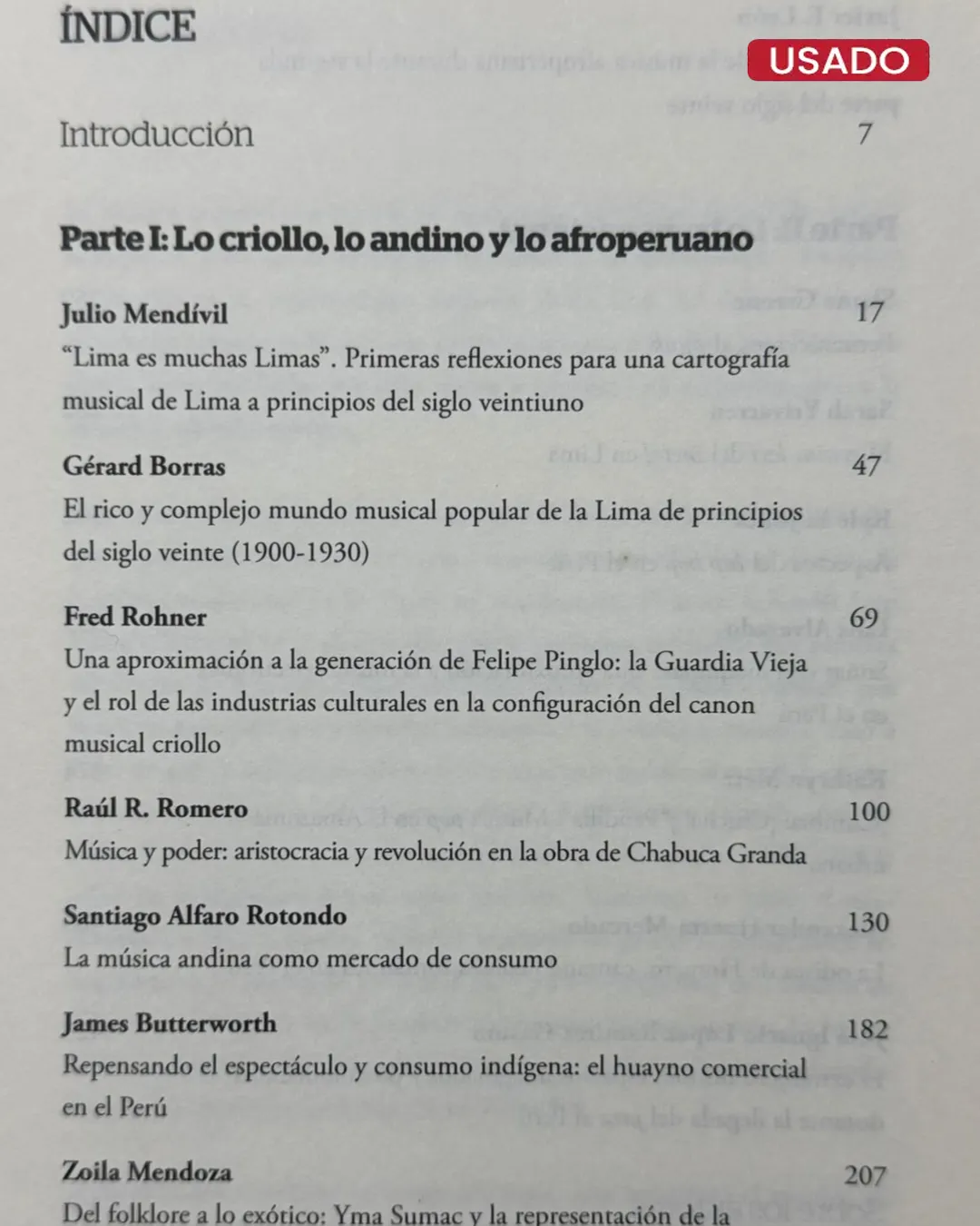 MUSICA POPULAR Y SOCIEDAD EN EL PERU CONTEMPORANEO - Imagen 4