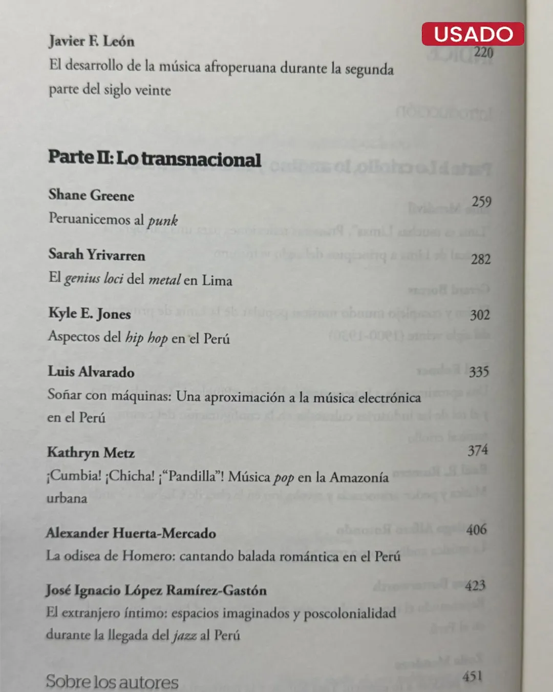 MUSICA POPULAR Y SOCIEDAD EN EL PERU CONTEMPORANEO - Imagen 3