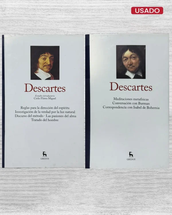 DESCARTES. 2 TOMOS (EDICION GREDOS)
