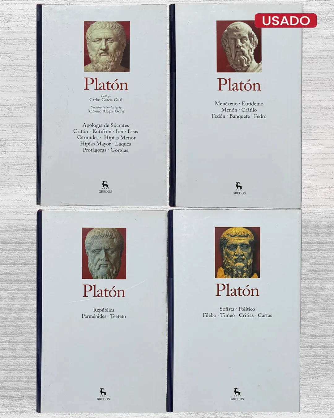 PLATON. 4 TOMOS