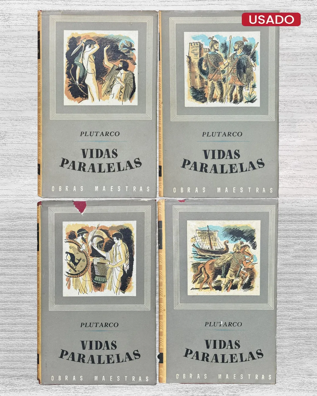 VIDAS PARALELAS (4 TOMOS)