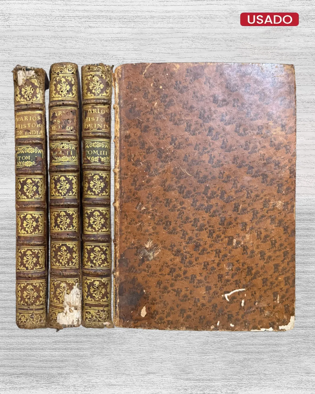 HISTORIADORES PRIMITIVOS DE LAS INDIAS OCCIDENTALES, QUE JUNTÓ, TRADUXO EN PARTE Y SACÒ À LUZ, ILUSTRADOS CON ERUDÌTAS NOTAS, Y COPIOSOS INDICES, EL ILUSTRISSIMO SEÑOR D. ANDRES GONZÁLEZ BARCIA, DEL CONSEJO, Y CAMARA DE S. M. DIVIDIOS EN TRES TOMOS (3 TOMOS) - Imagen 2