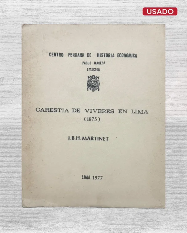 CARESTIA DE VIVERES EN LIMA (1875)