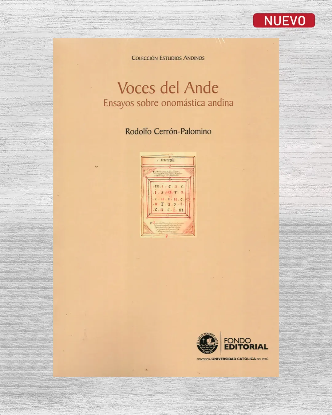 VOCES DEL ANDE. ENSAYOS SOBRE ONOMÁSTICA ANDINA
