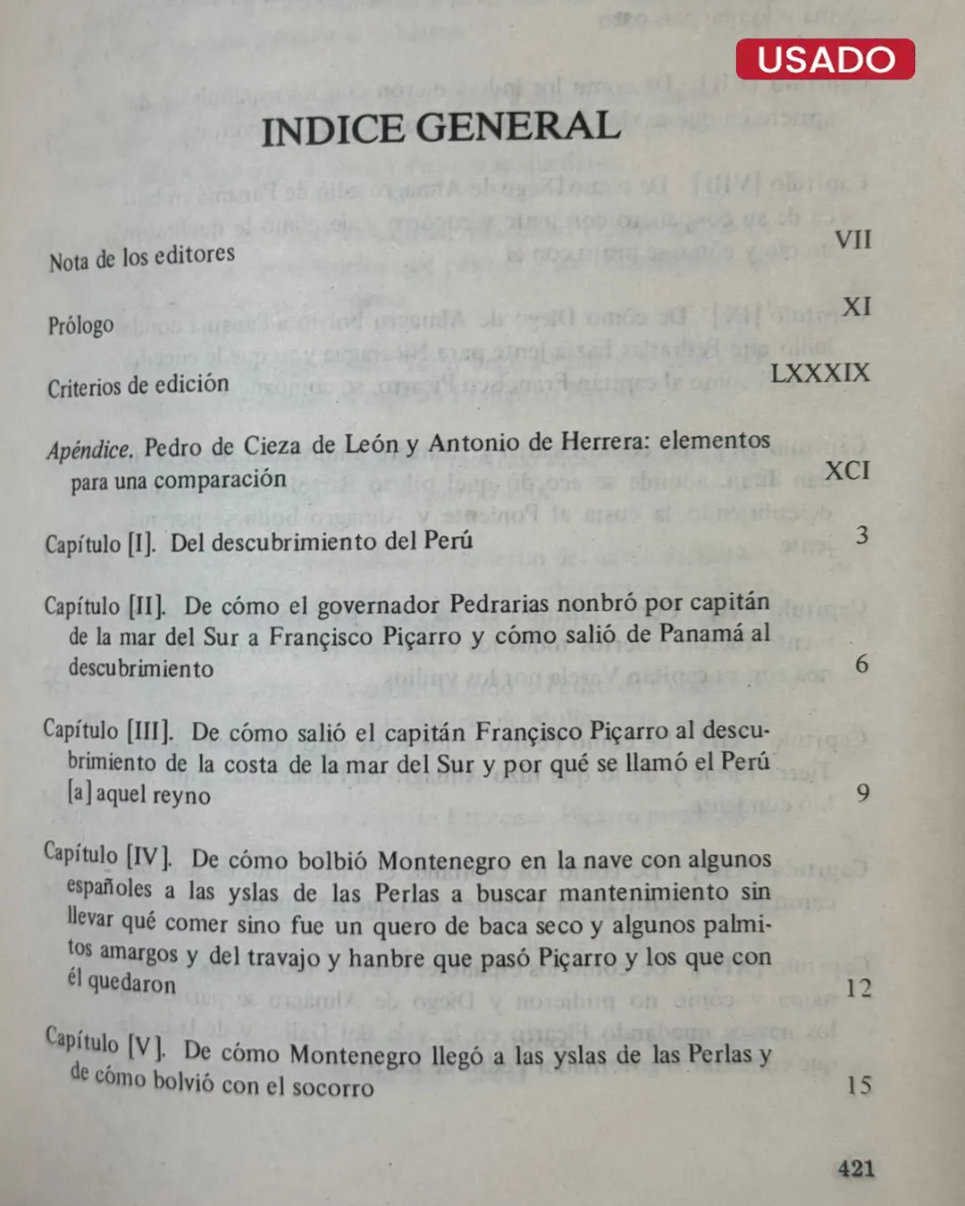 CRONICA DEL PERU, TERCERA PARTE - Imagen 2