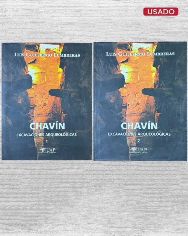 CHAVÍN: EXCAVACIONES ARQUEOLÓGICAS (2 TOMOS)