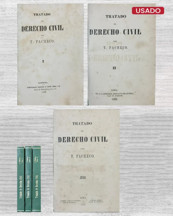 TRATADO DE DERECHO CIVIL (3 TOMOS)