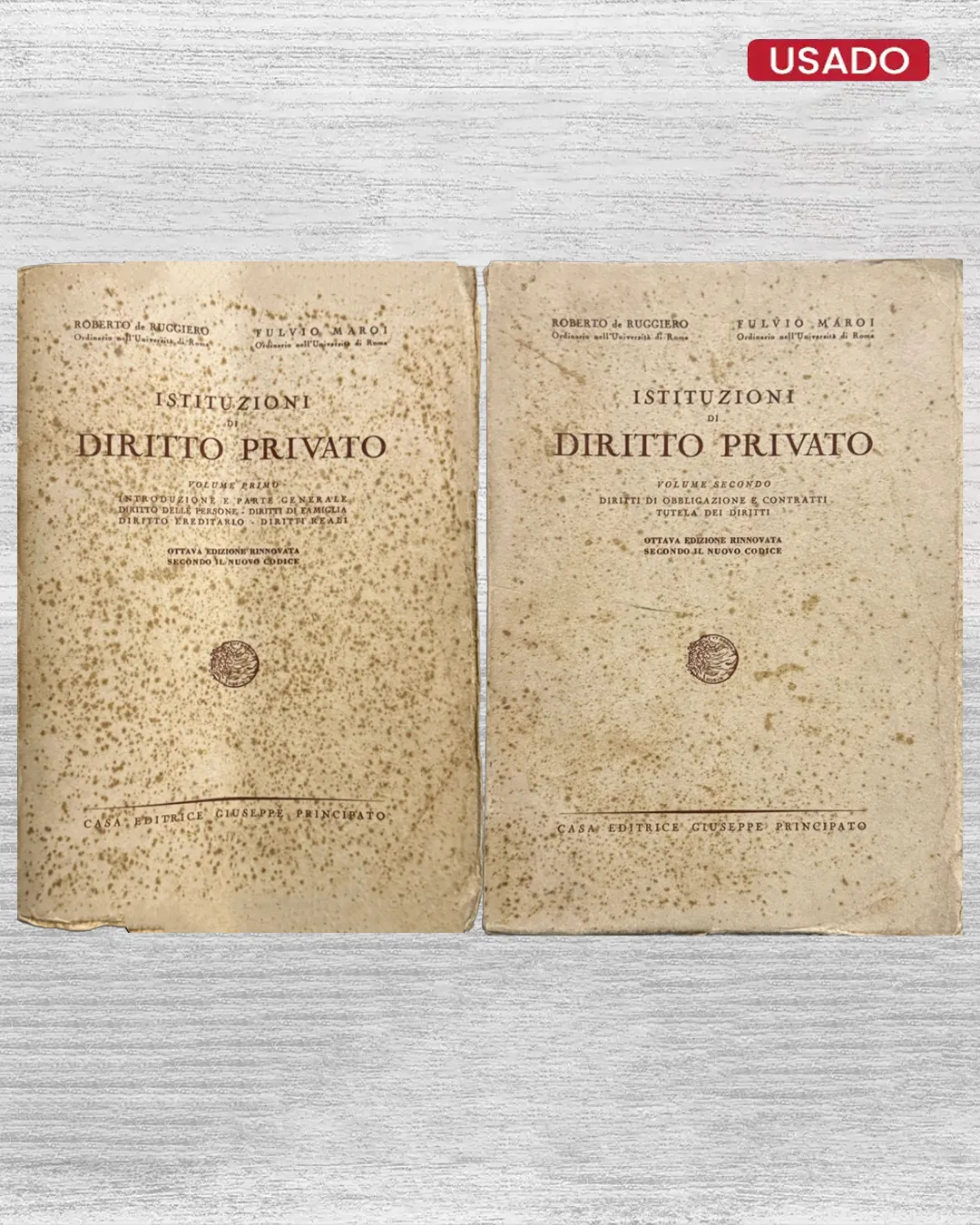 HISTITUZIONI DI DIRITTO PRIVATO (2 VOL.)