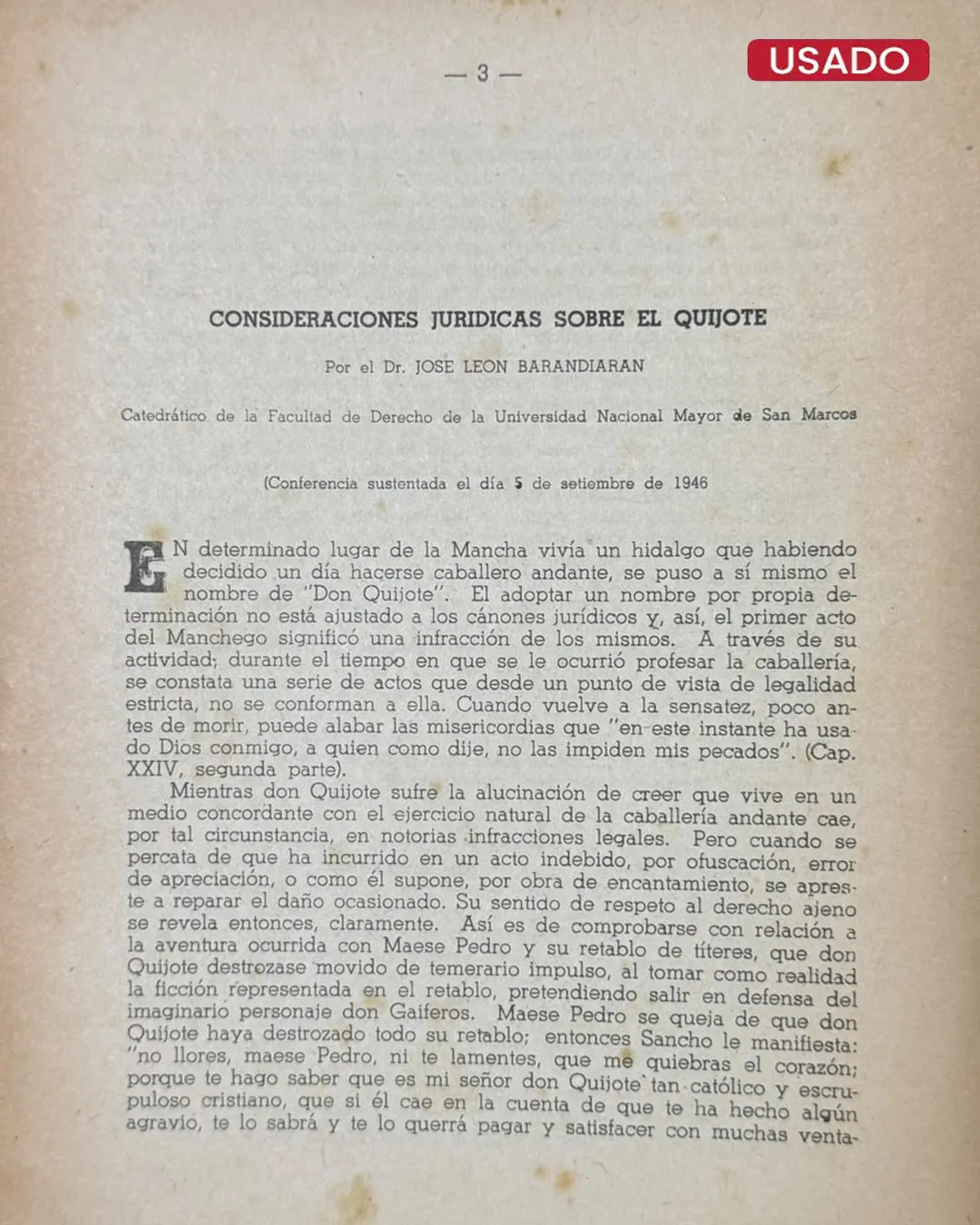 CONSIDERACIONES JURIDICAS SOBRE EL QUIJOTE - Imagen 2