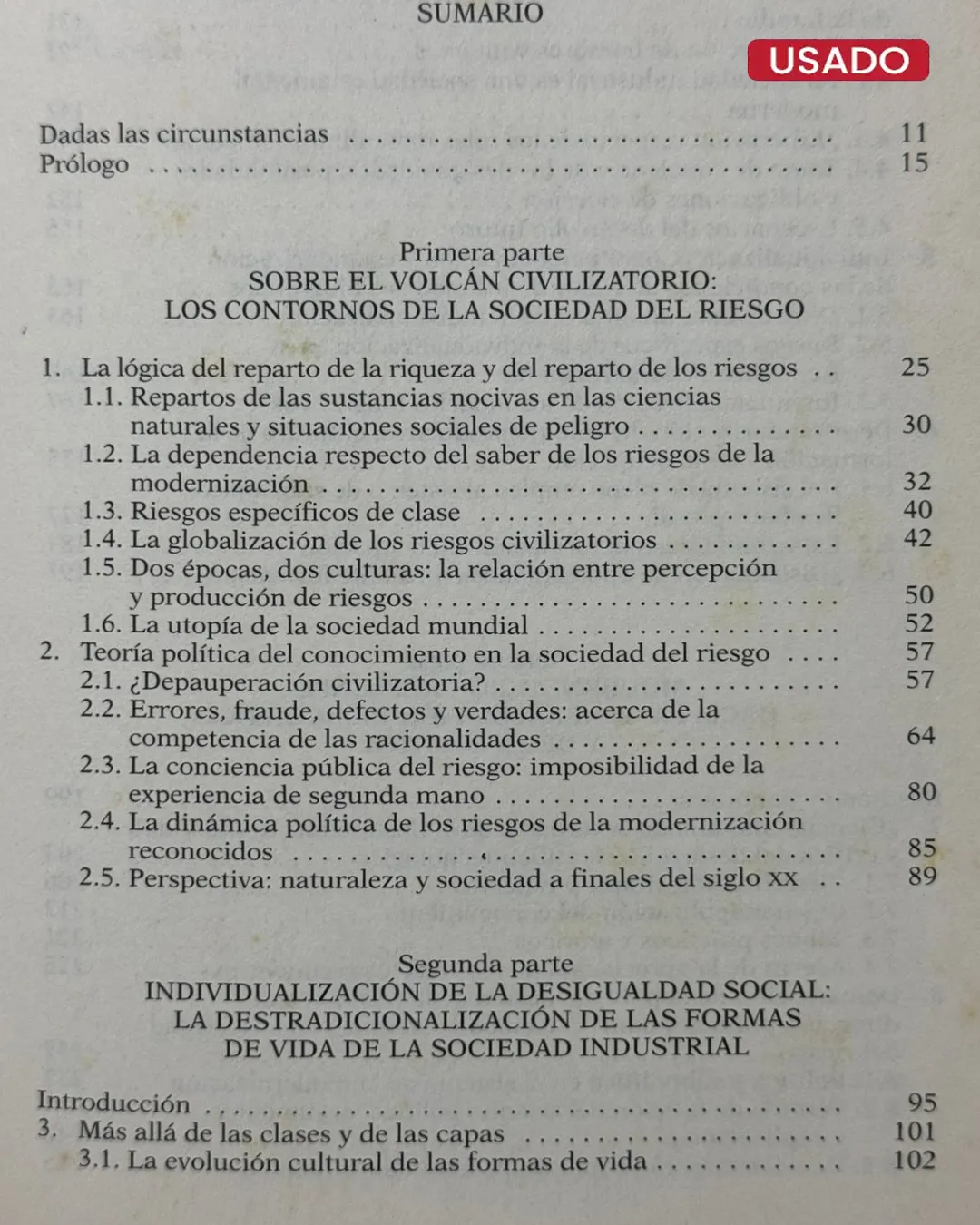 LA SOCIEDAD DEL RIESGO - Imagen 2