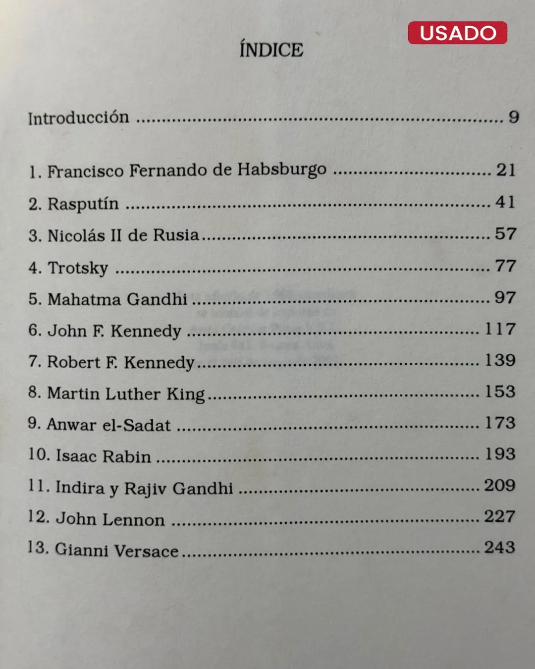 GRANDES ASESINATOS DEL SIGLO XX; MAGNICIDIOS Y OTROS CRÍMENES QUE CONMOVIERON AL MUNDO - Imagen 3
