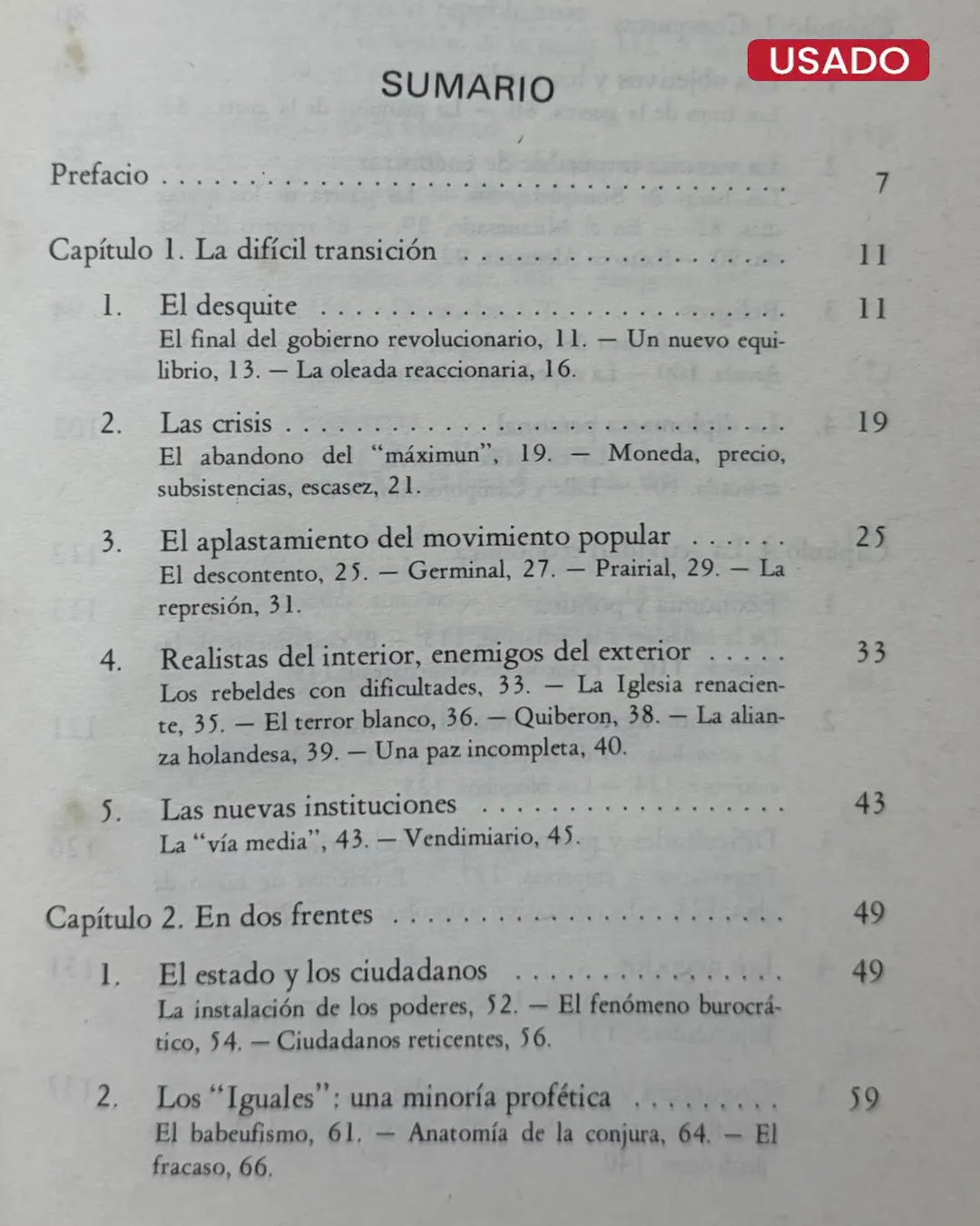 NUEVA HISTORIA DE LA REVOLUCION FRANCESA: LA REPUBLICA BURGUESA, DE TERMIDOR A BRUMARIO, 1794 – 1799 - Imagen 2