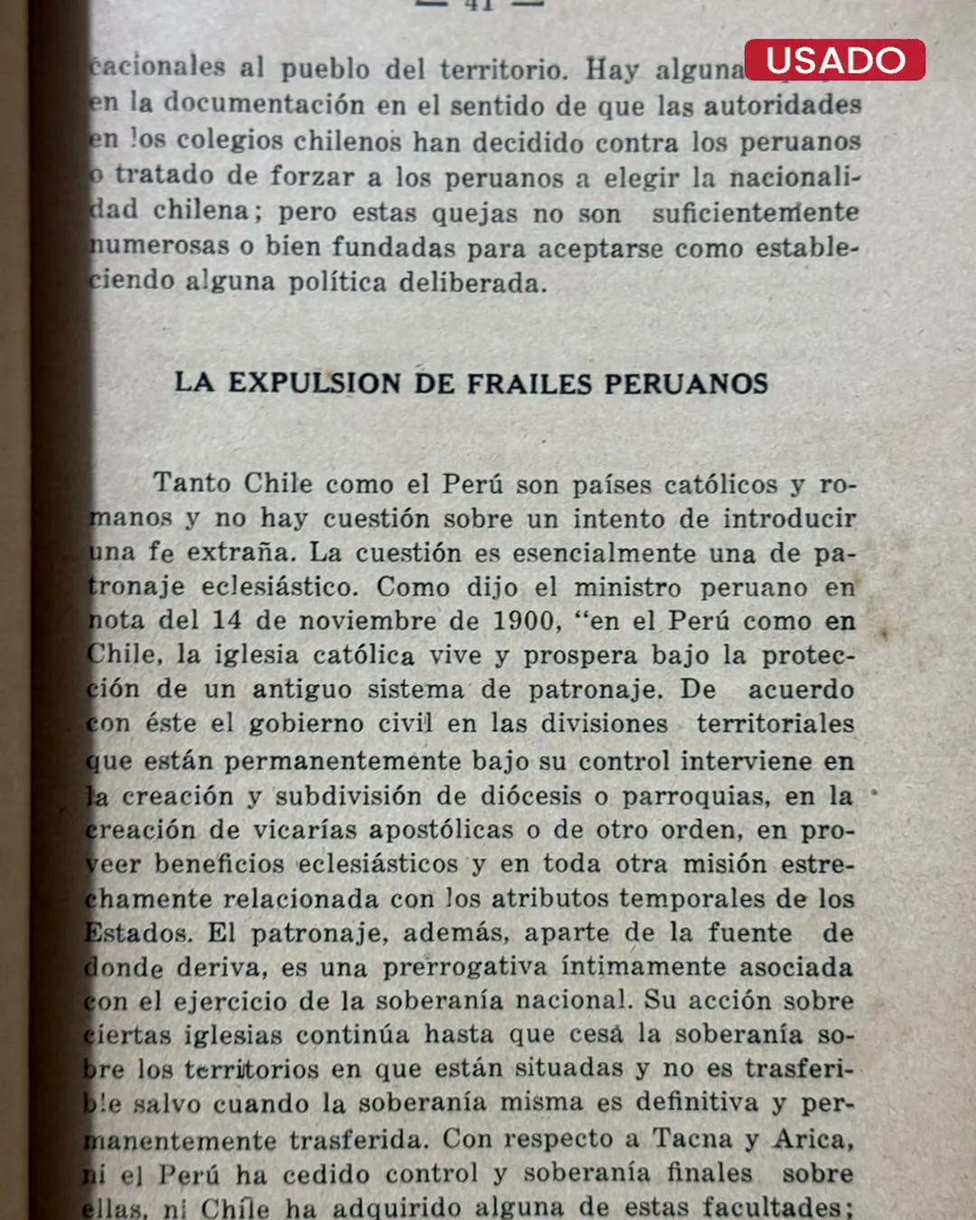 EL TRATADO DE ANCON Y EL LAUDO ARBITRAL DE LOS ESTADOS UNIDOS DE NORTE AMERICA (GUERRA DEL PACIFICO) - 1883 – 1925 - Imagen 2
