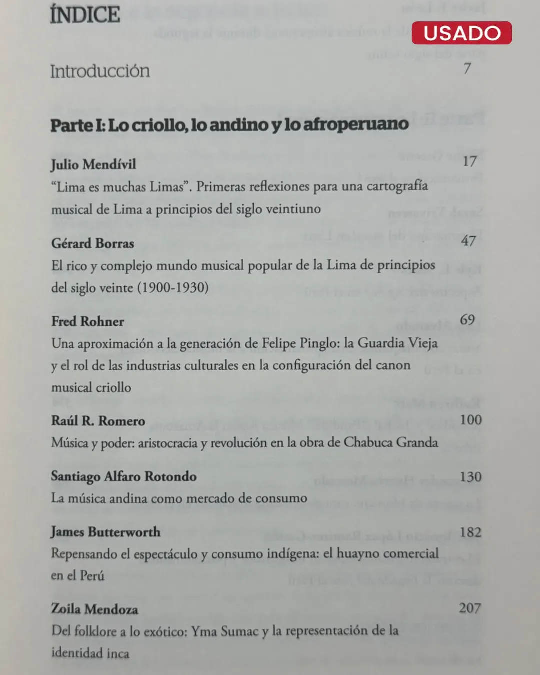 MUSICA POPULAR Y SOCIEDAD EN EL PERU CONTEMPORANEO - Imagen 2