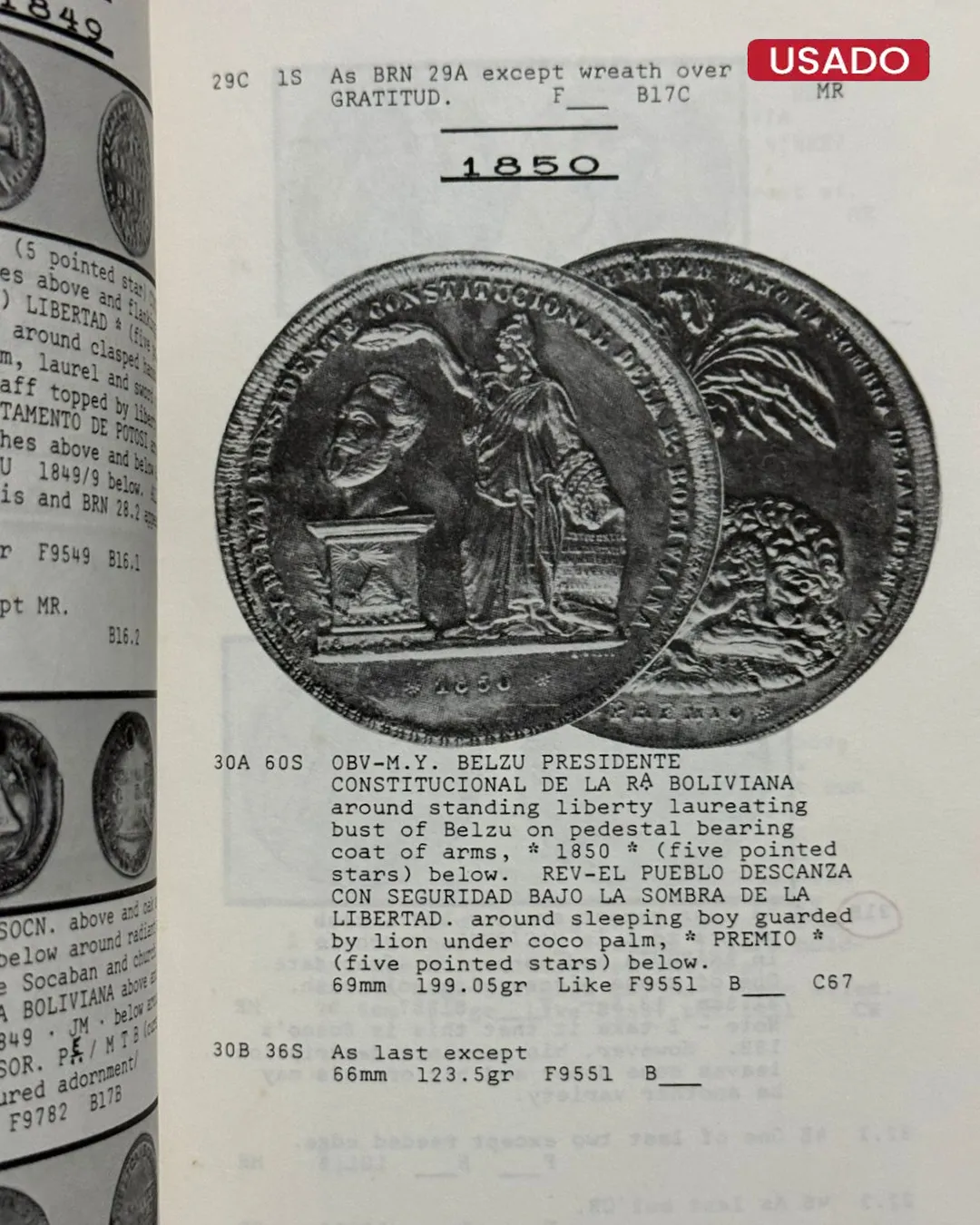 BOLIVIAN PROCLAMATION COINAGE - Imagen 3