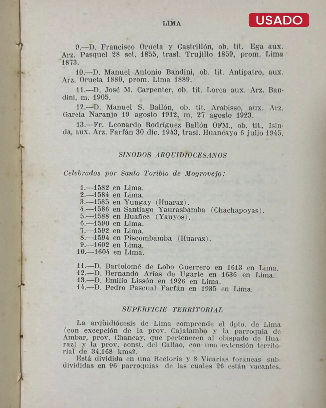 ANUARIO ECLESIÁSTICO DEL PERÚ (1951) - Imagen 3