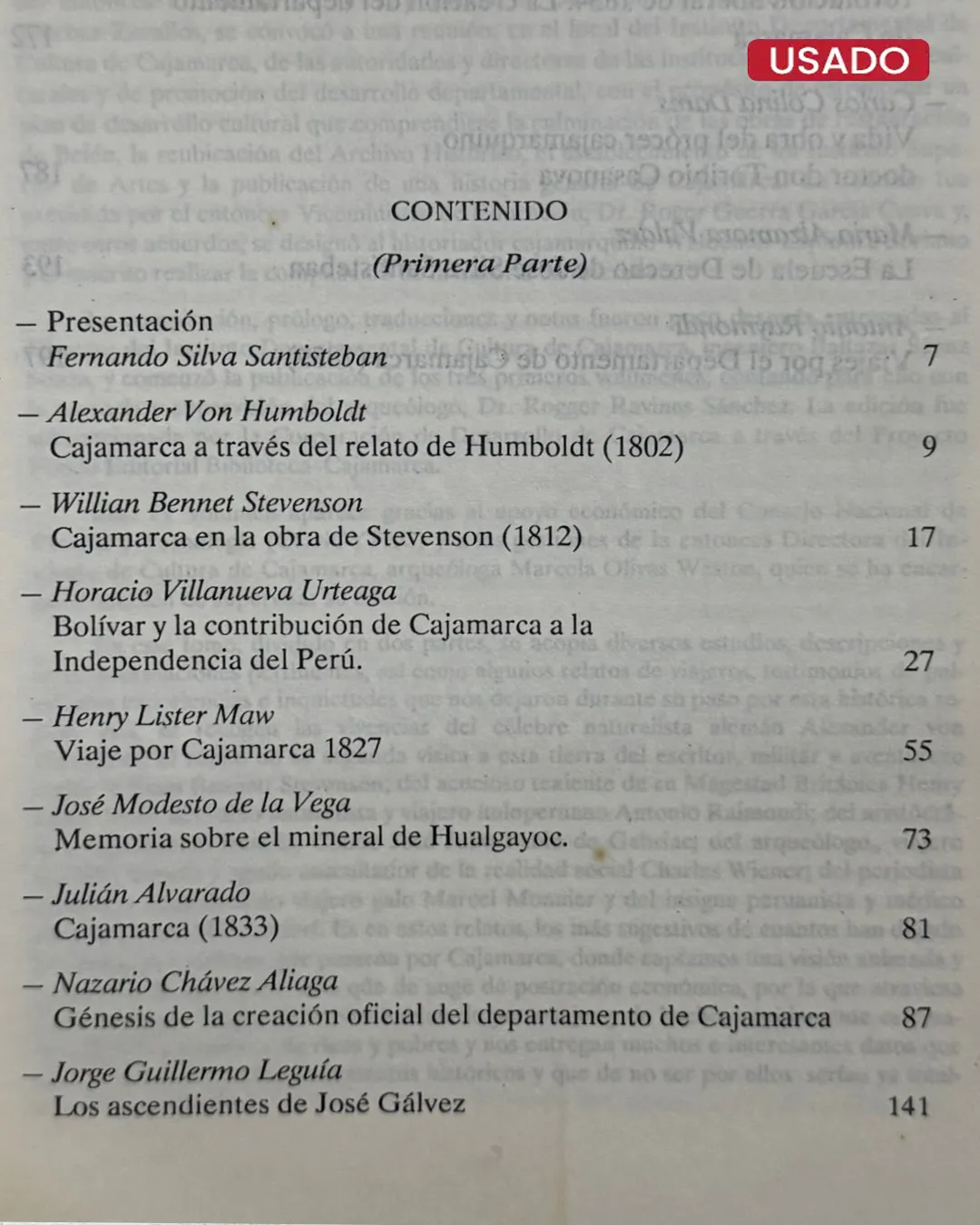HISTORIA DE CAJAMARCA. IV. SIGLO XIX (PRIMERA PARTE) - Imagen 2
