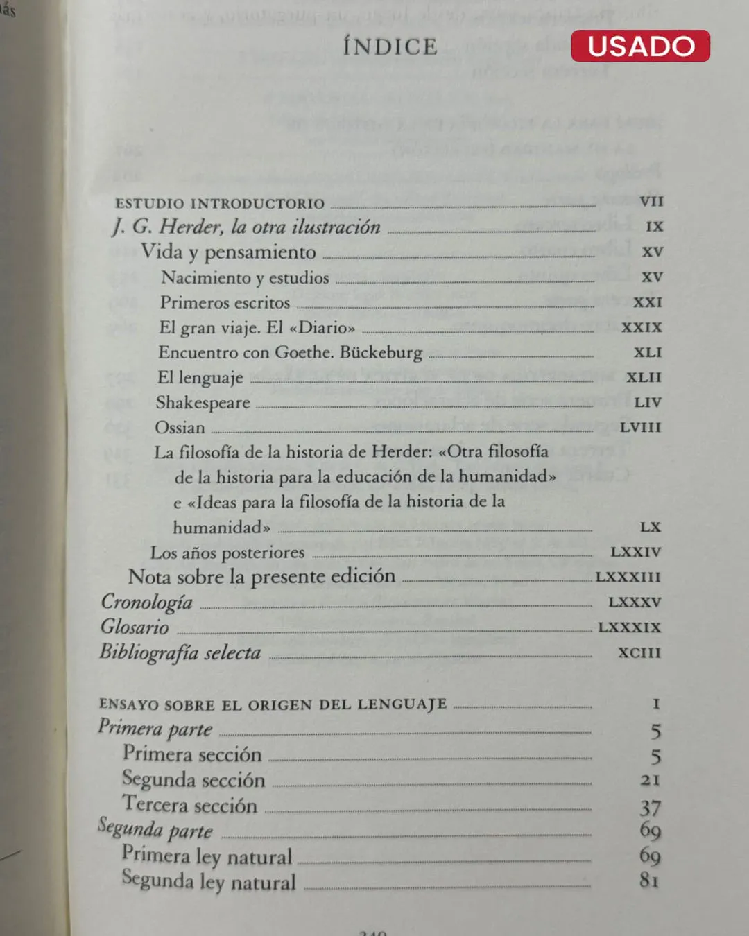HERDER (EDICION GREDOS) - Imagen 2