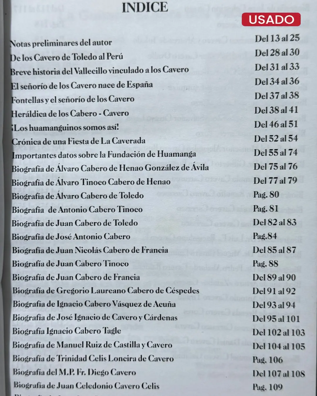 ESPAÑA Y PERU A TRAVES DE UNA FAMILIA, CON IMPORTANTES DATOS ETNO-HISTORICOS SOBRE LA FUNDACION DE HUAMANGA - Imagen 2