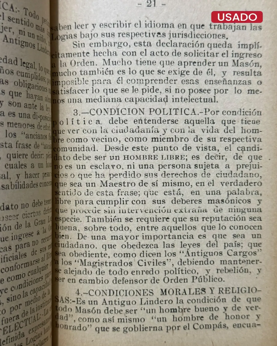 CONFERENCIAS MASONICAS PARA EL MUNDO PROFANO (1947) - Imagen 3
