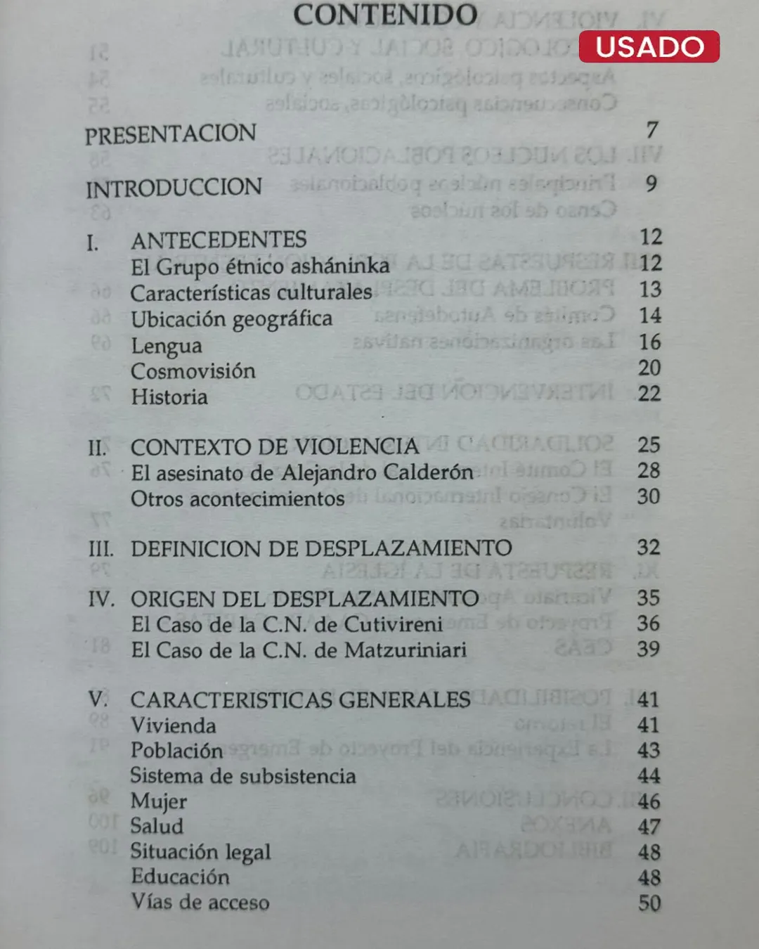 DESPLAZADOS DE LA SELVA CENTRAL; EL CASO ASHANINKA - Imagen 3