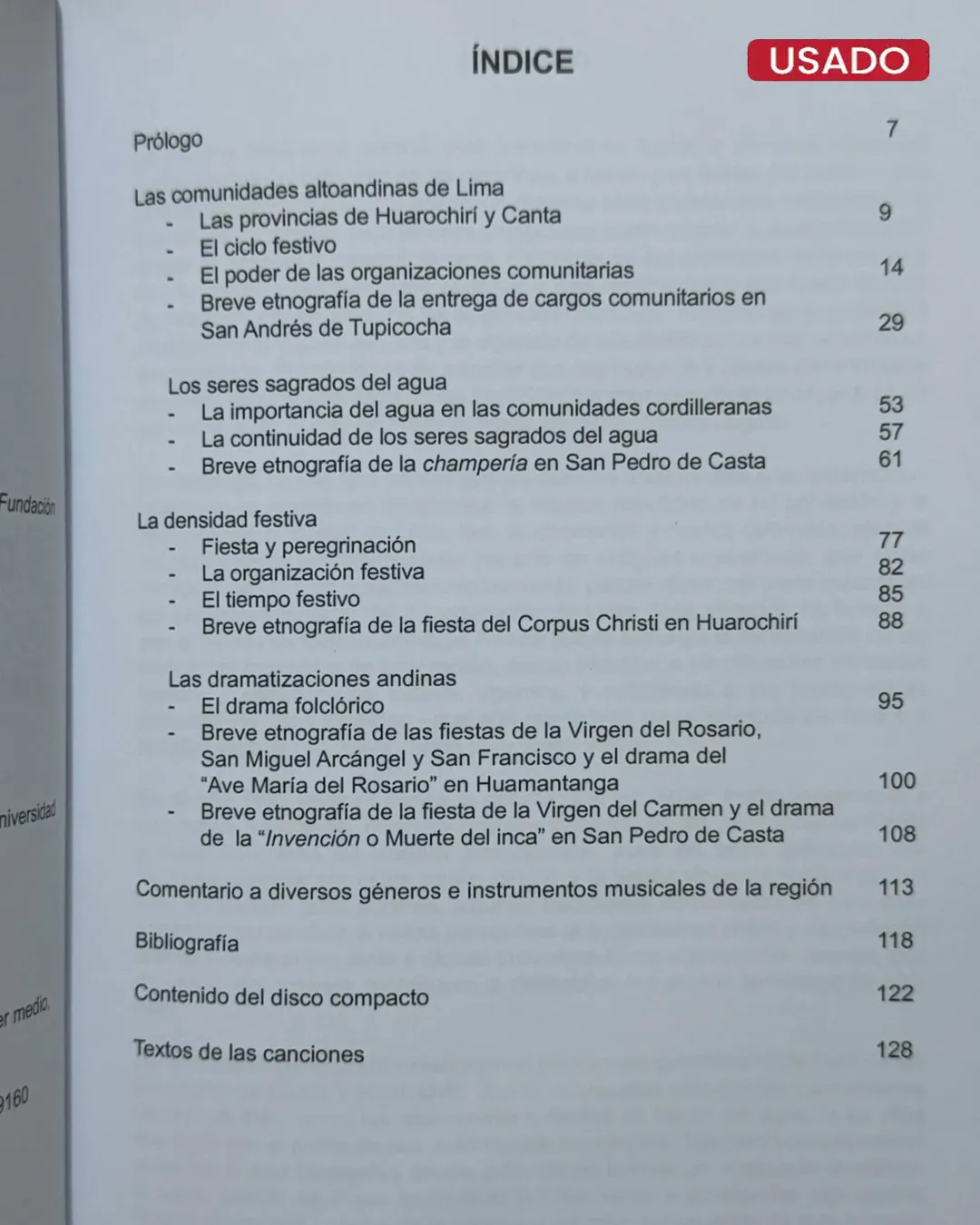 DIOSES DE LAS QUEBRADAS: FIESTAS Y RITUALES EN LA SIERRA ALTA DE LIMA (INCLUYE CD) - Imagen 3