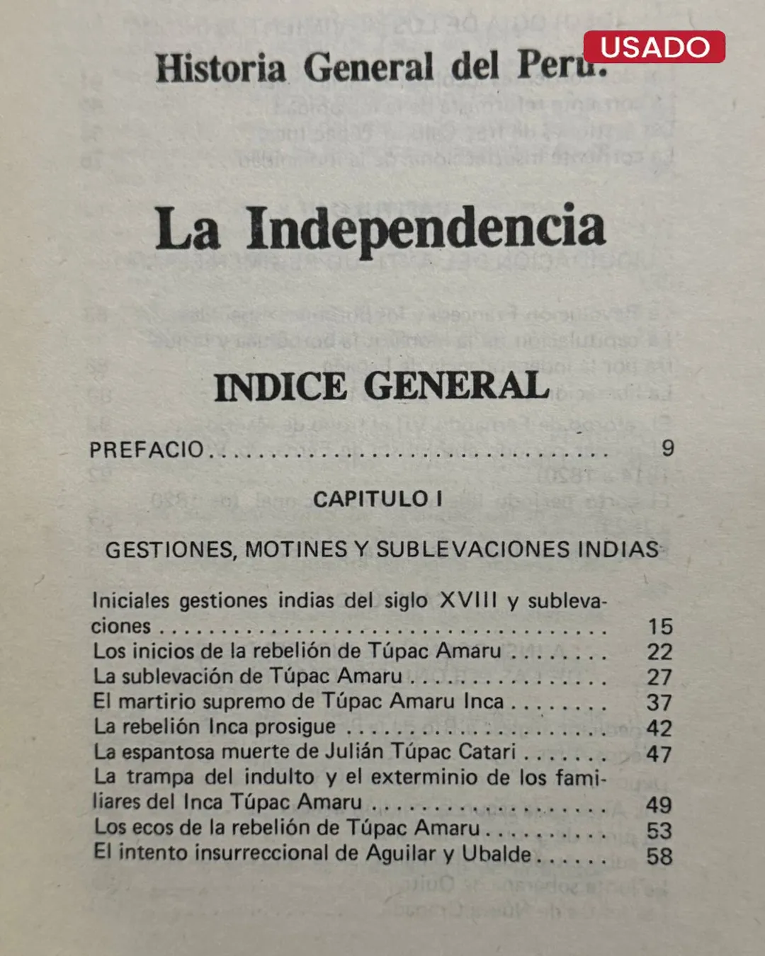 LA INDEPENDENCIA. HISTORIA GENERAL DEL PERÚ - Imagen 2